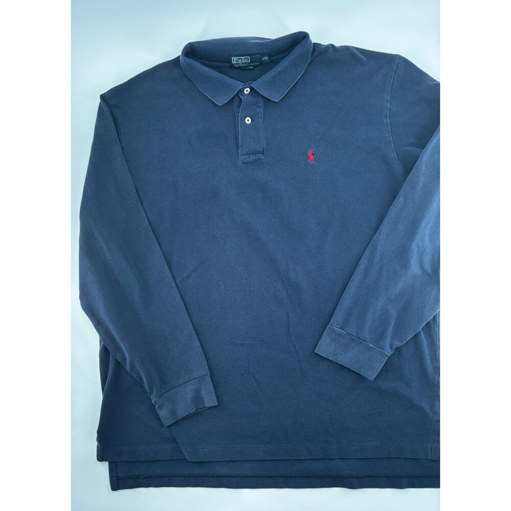 Polo Ralph Lauren Long Sleeve Polo Men’s 2XL Classic Fit Red Pony